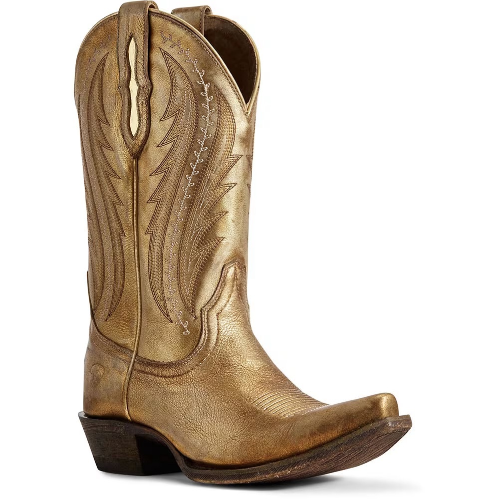 Ariat Metallic Gold Cowboy Boots